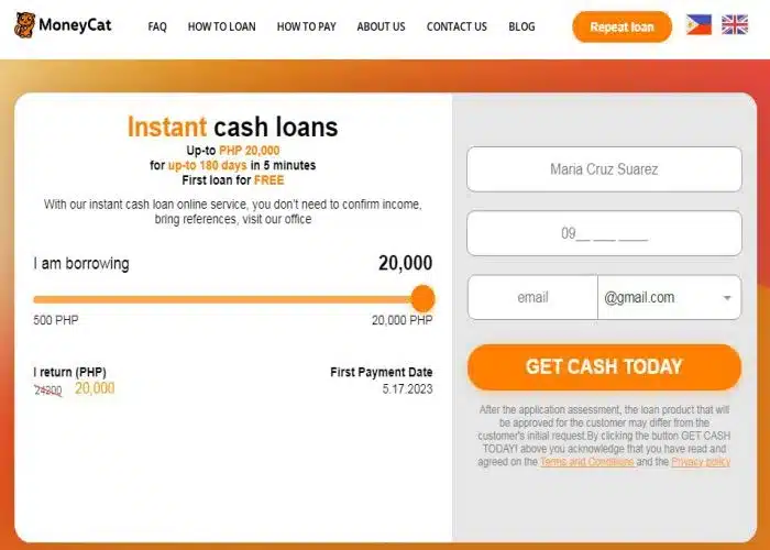 Moneycat loan for companies in Zamboanga City