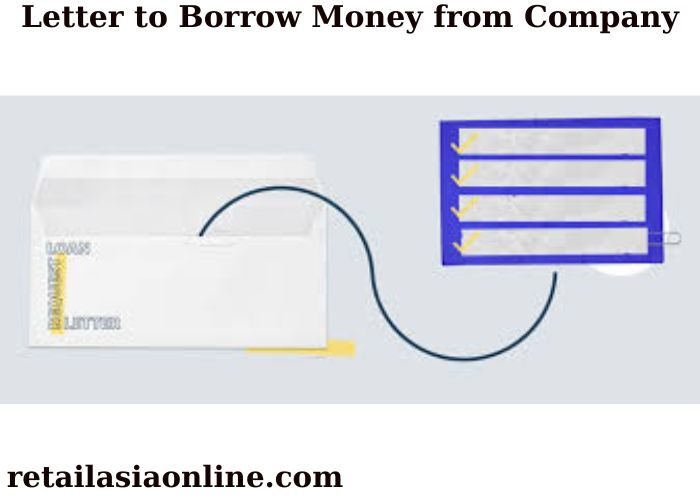 Letter to borrow money from company