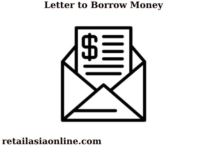 Letter to borrow money