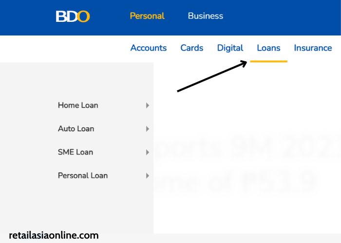 How to apply for BDO OFW loan -step 2