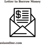 Letter to borrow money